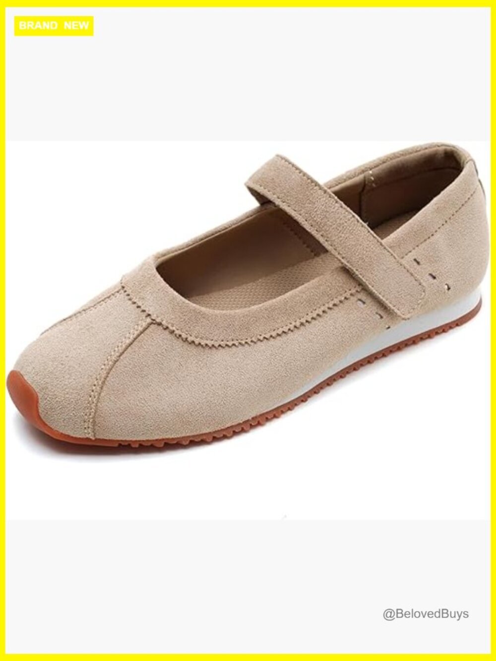 Slip On Sneakers Mary Jane Flats Comfortable Walking Shoes for Work Casual Retro